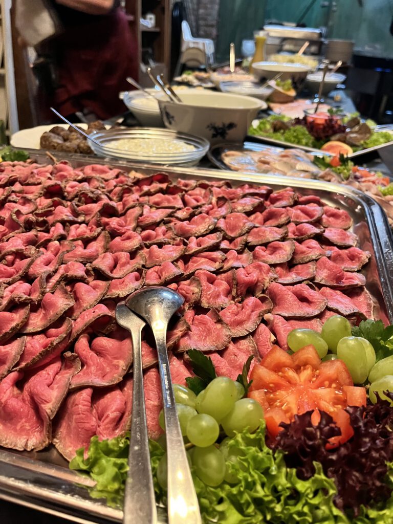 Bratkartoffel Buffet im Mühlenholz Landcafé